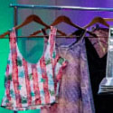 Clothes on Display at Fashion Event