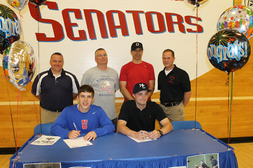SUNY Ulster baseball players sign national letters of intent