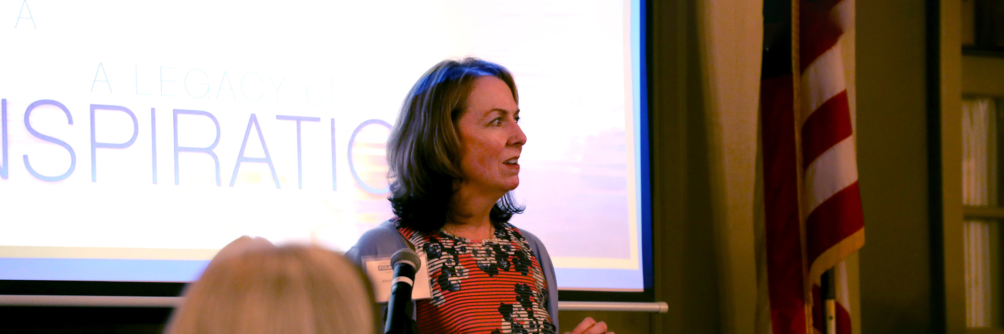 president buckley at the 2021 gala